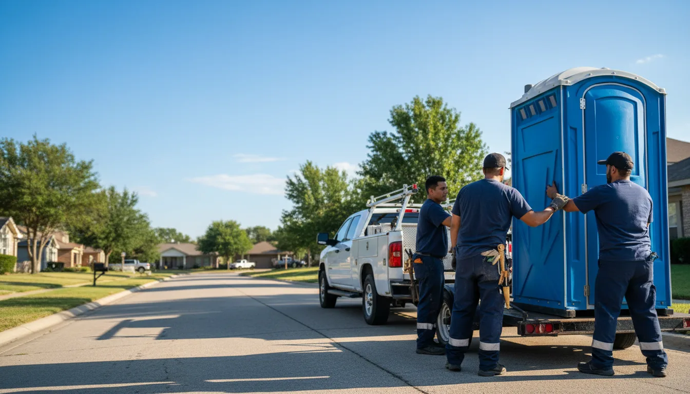 Portable Toilet Rental in Stone Park, IL near me
